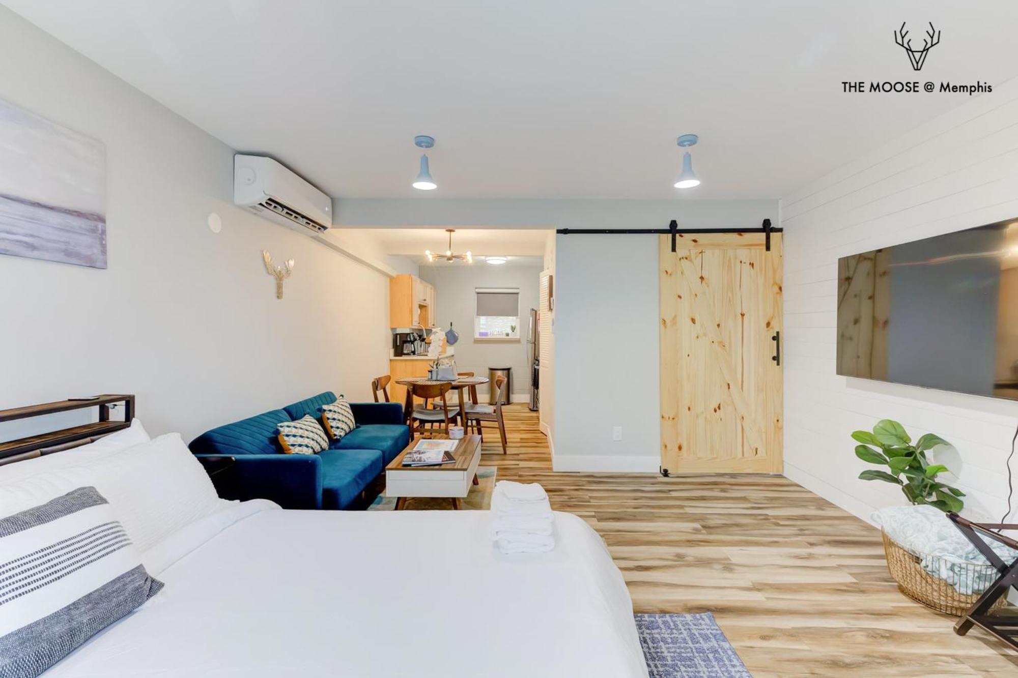 Appartamento The Moose #11 - Luxe Modern Loft With King Bed, Free Parking & Wi-Fi Memphis Esterno foto