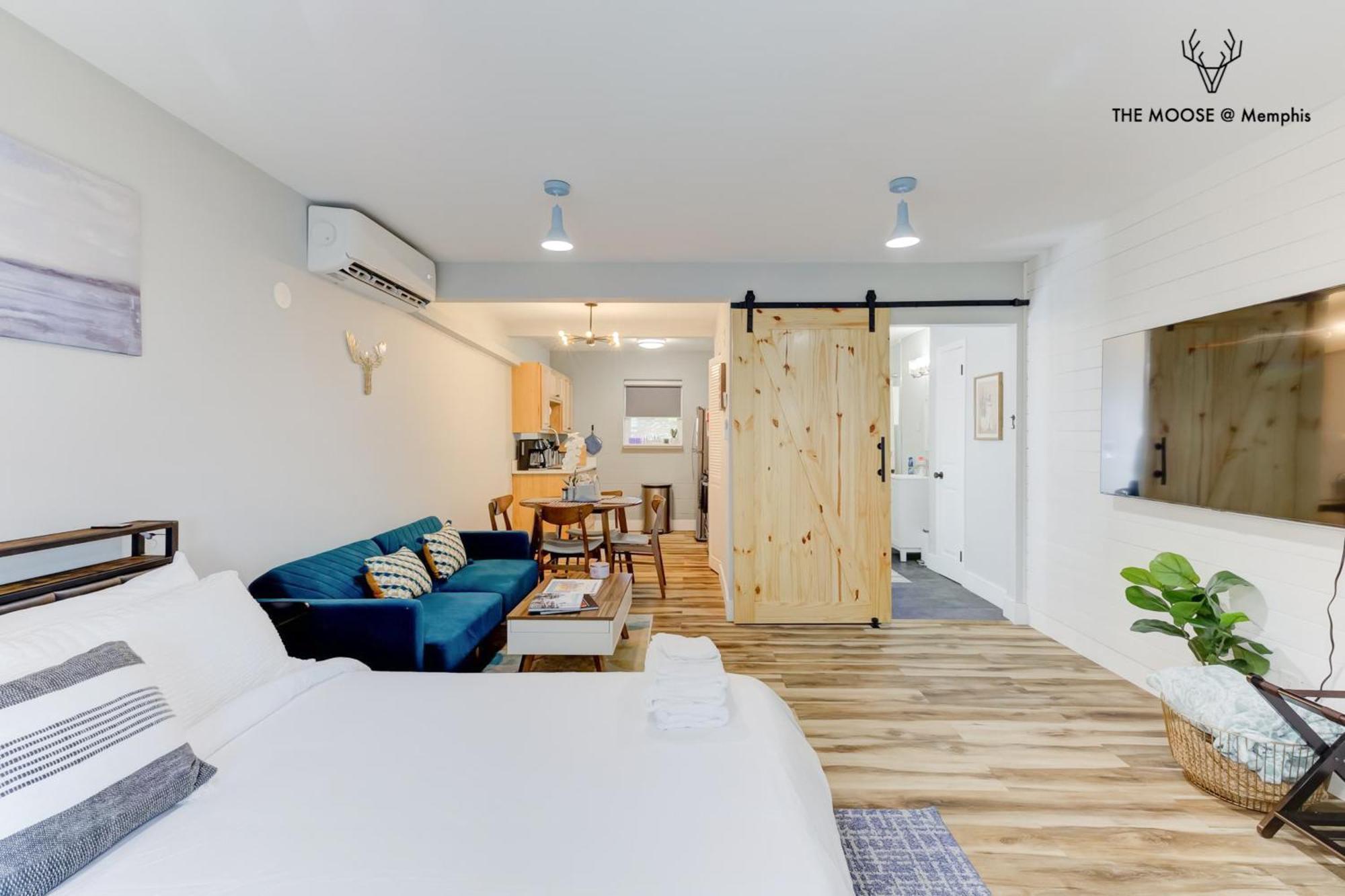 Appartamento The Moose #11 - Luxe Modern Loft With King Bed, Free Parking & Wi-Fi Memphis Esterno foto