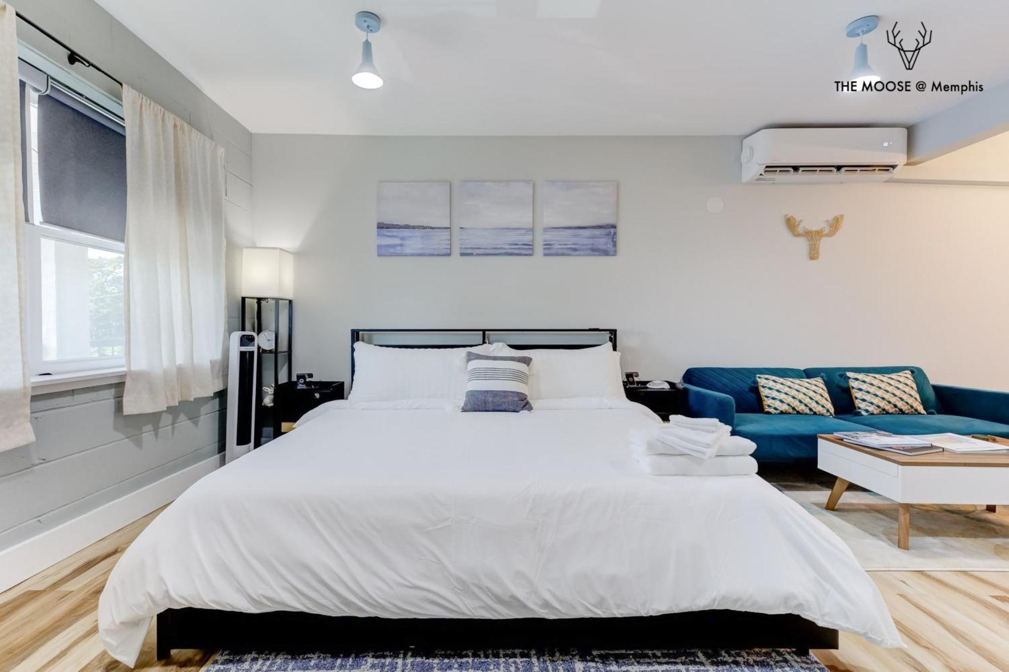 Appartamento The Moose #11 - Luxe Modern Loft With King Bed, Free Parking & Wi-Fi Memphis Esterno foto