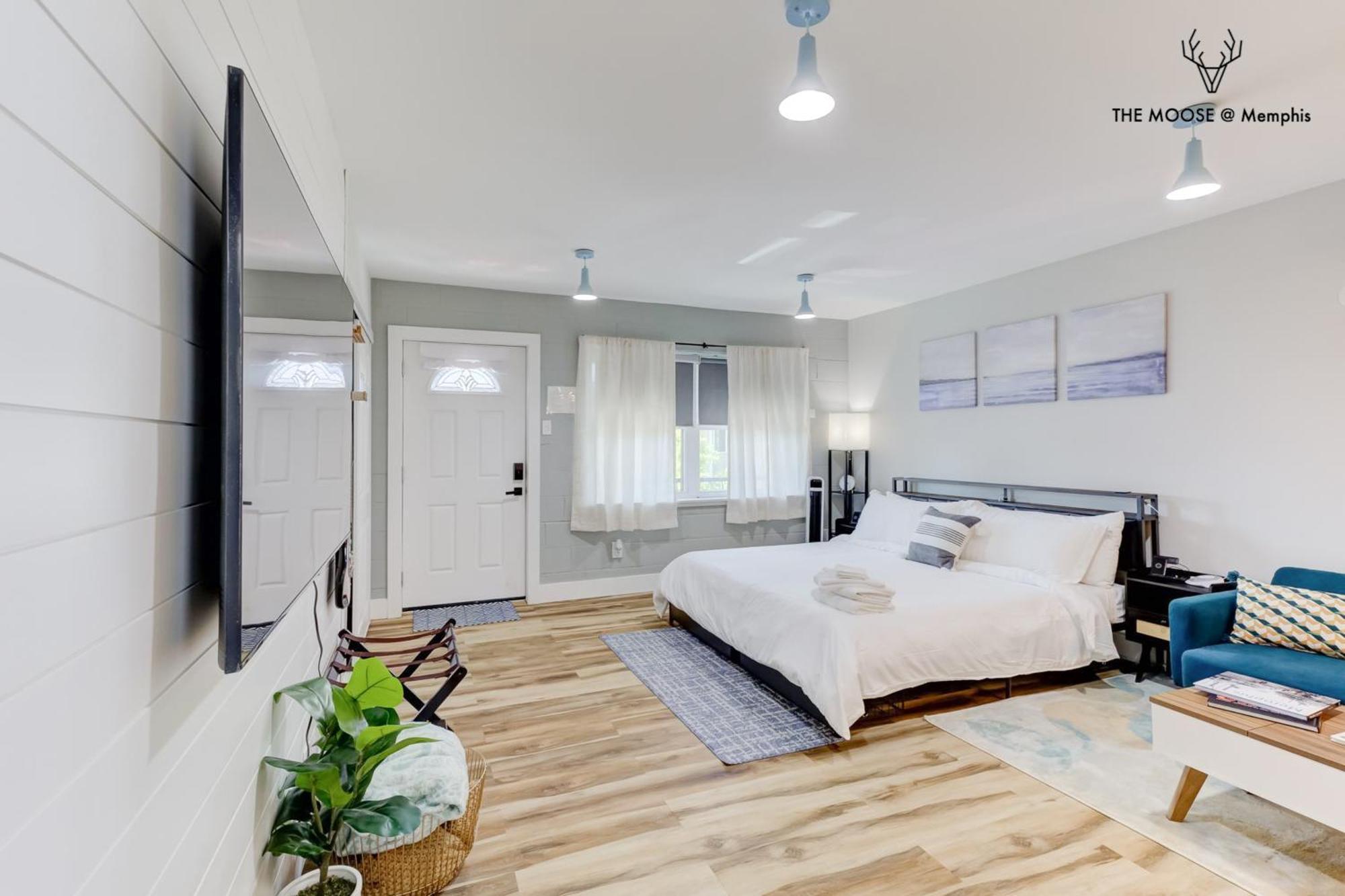 Appartamento The Moose #11 - Luxe Modern Loft With King Bed, Free Parking & Wi-Fi Memphis Esterno foto